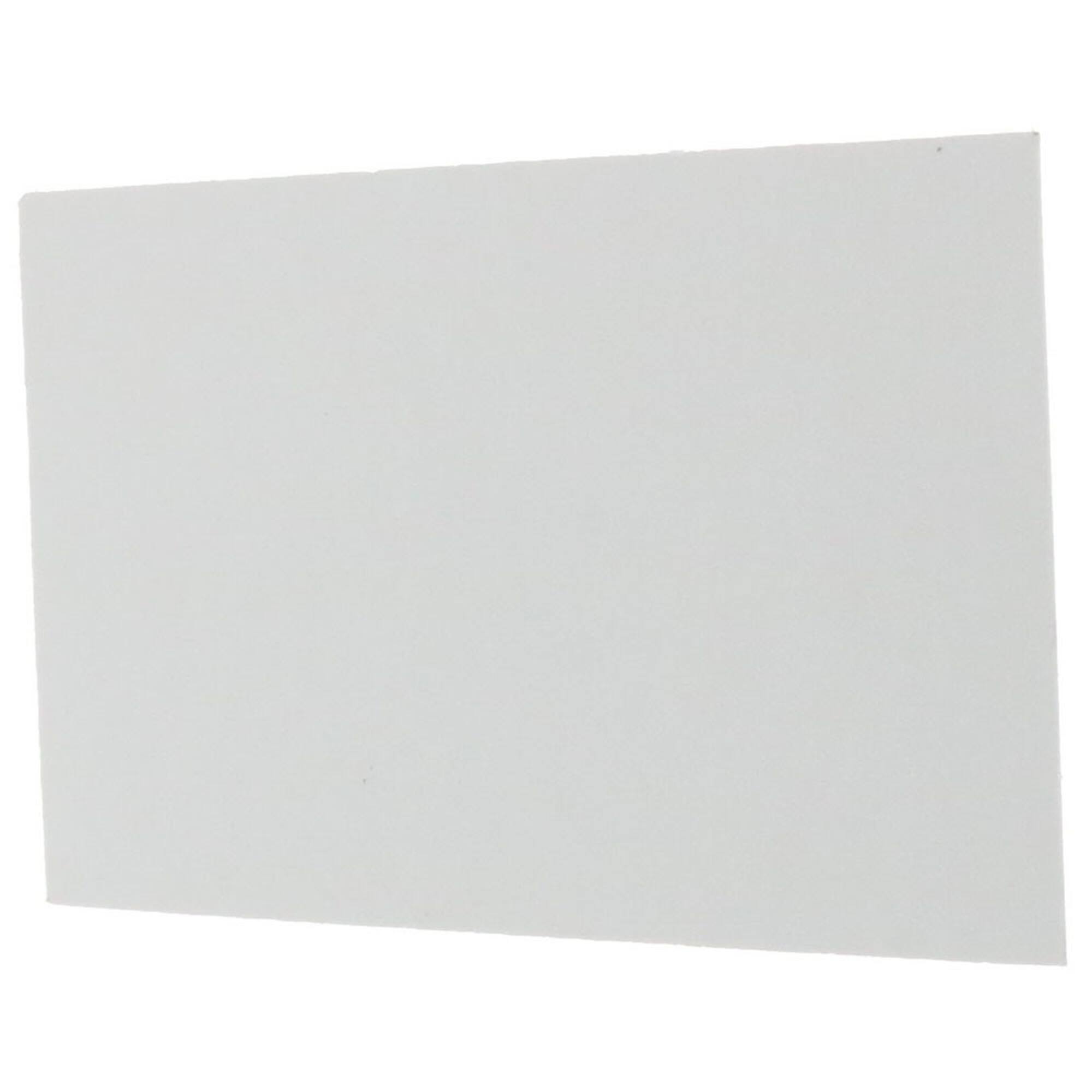 JAM Paper 2" x 3.5" White Blank Flat Note Cards